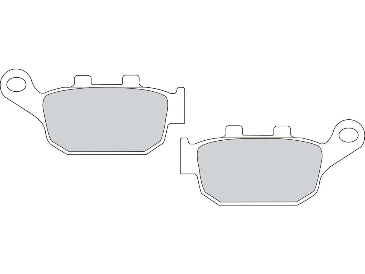 Ferodo Road Platinum Mid Metallic Brake Pads Organic Rear Ferodo Default Title