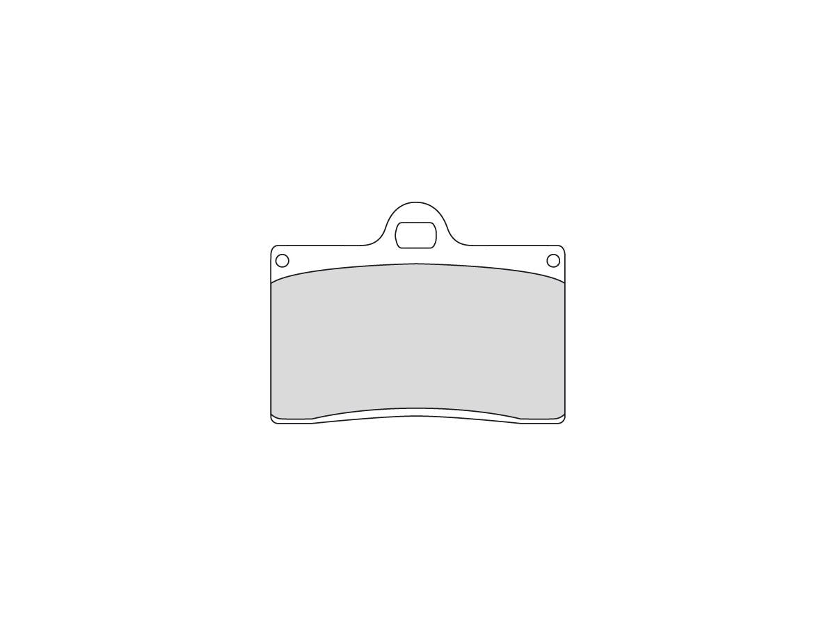 Ferodo Road Platinum Mid Metallic Brake Pads Organic Ferodo Default Title