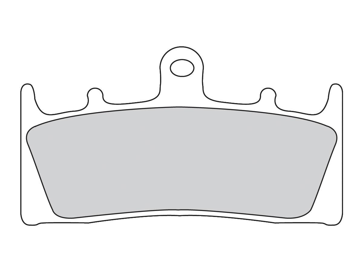 Ferodo Road Platinum Mid Metallic Brake Pads Organic Front Ferodo Default Title