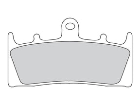 Ferodo Road Platinum Mid Metallic Brake Pads Organic Front Ferodo Default Title