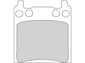 Ferodo Road Platinum Mid Metallic Brake Pads Organic Ferodo Default Title