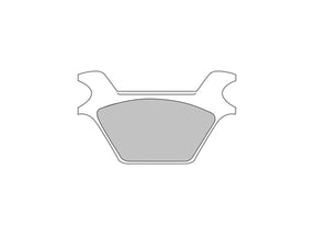 Ferodo Road Platinum Mid Metallic Brake Pads Organic Rear Ferodo Default Title