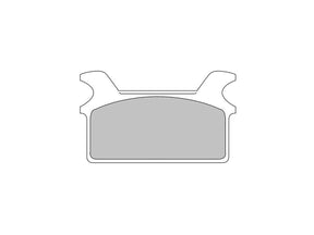 Ferodo Road Platinum Mid Metallic Brake Pads Organic Rear Ferodo Default Title