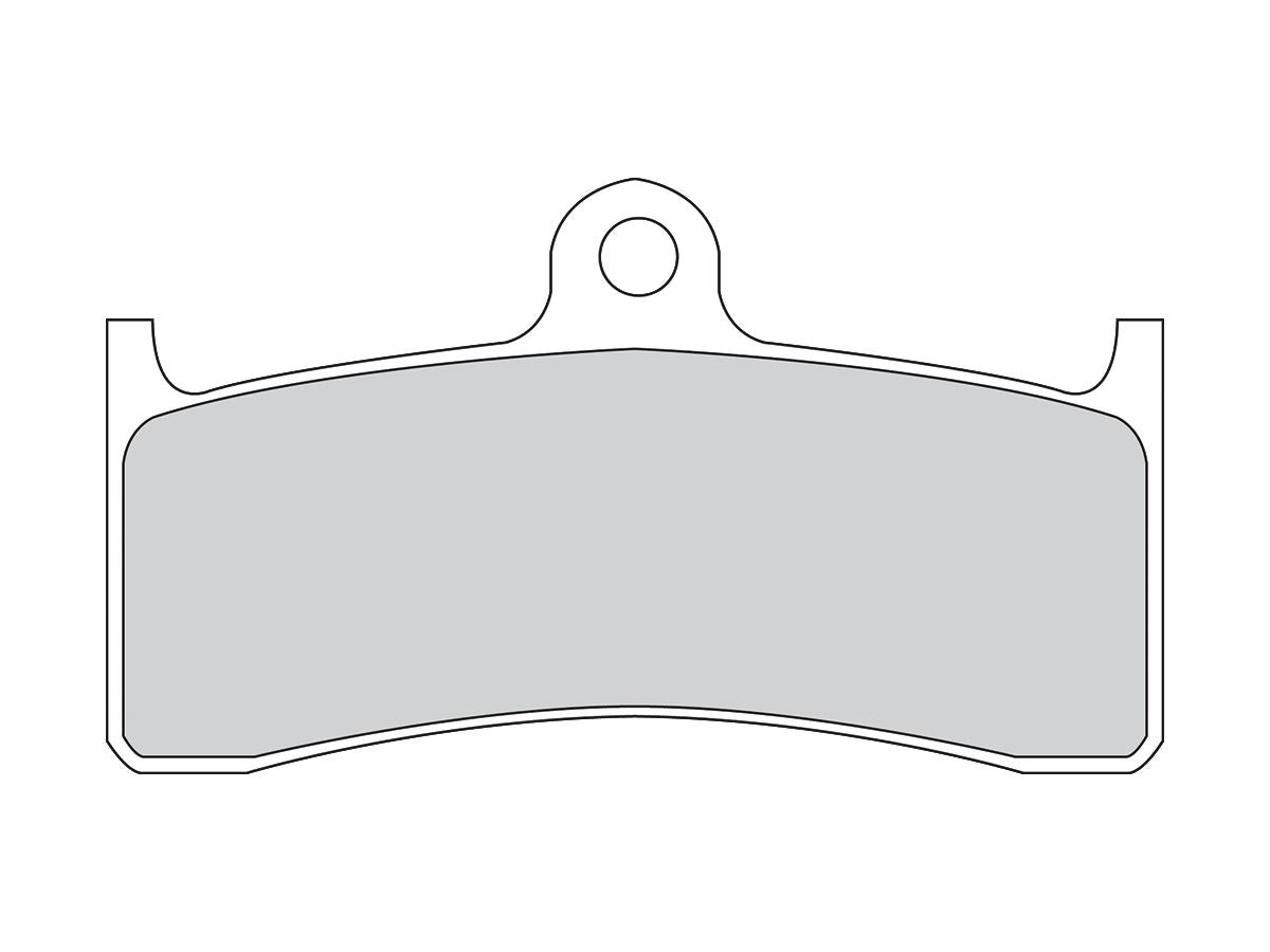 Ferodo Road Platinum Mid Metallic Brake Pads Organic Front Ferodo Default Title