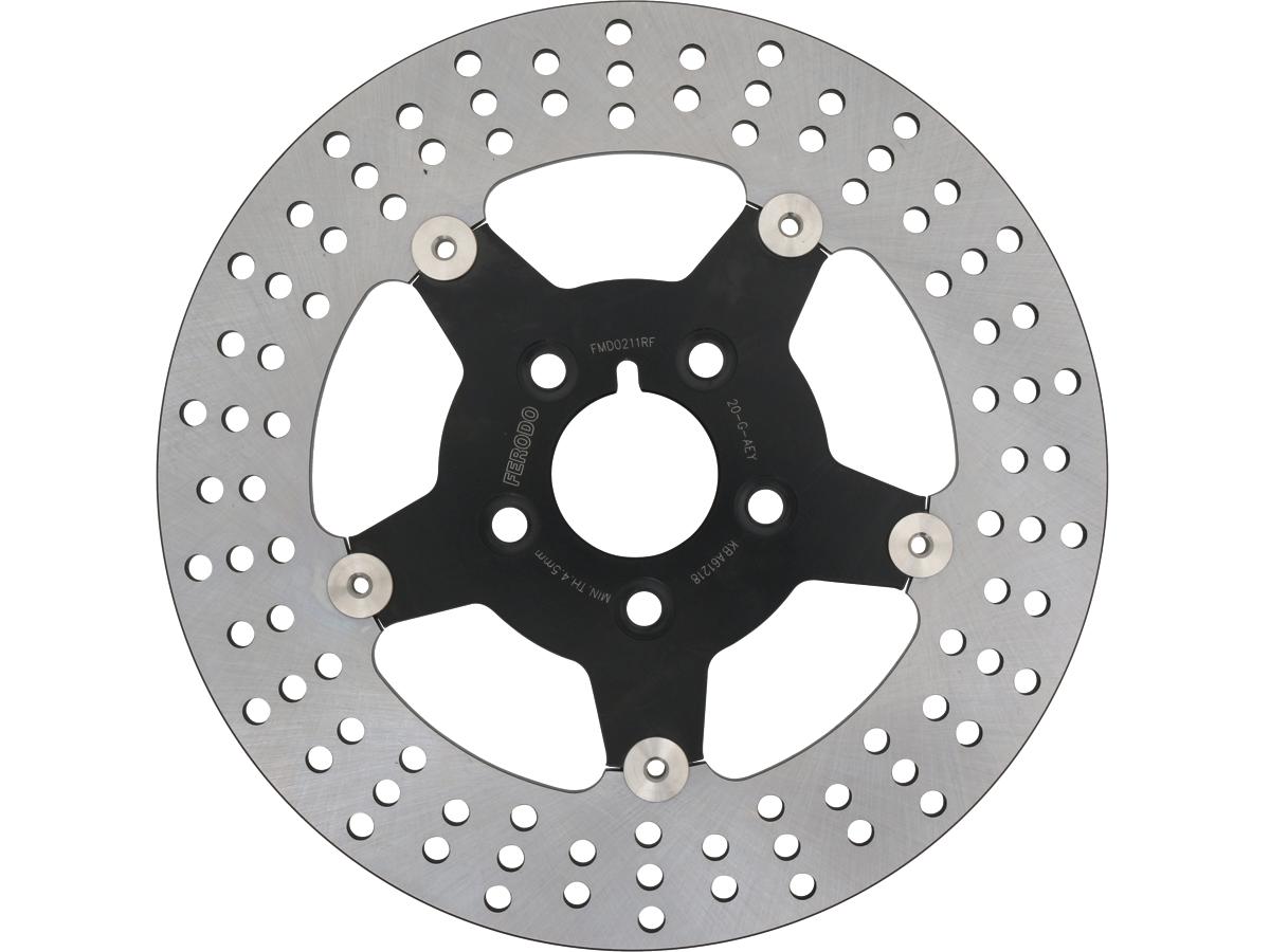 Ferodo Floating Brake Rotor 5 Hole Black 11,5" Rear Ferodo Default Title
