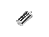 Cce Oval Ribbed Footpegs Chrome Cce Default Title