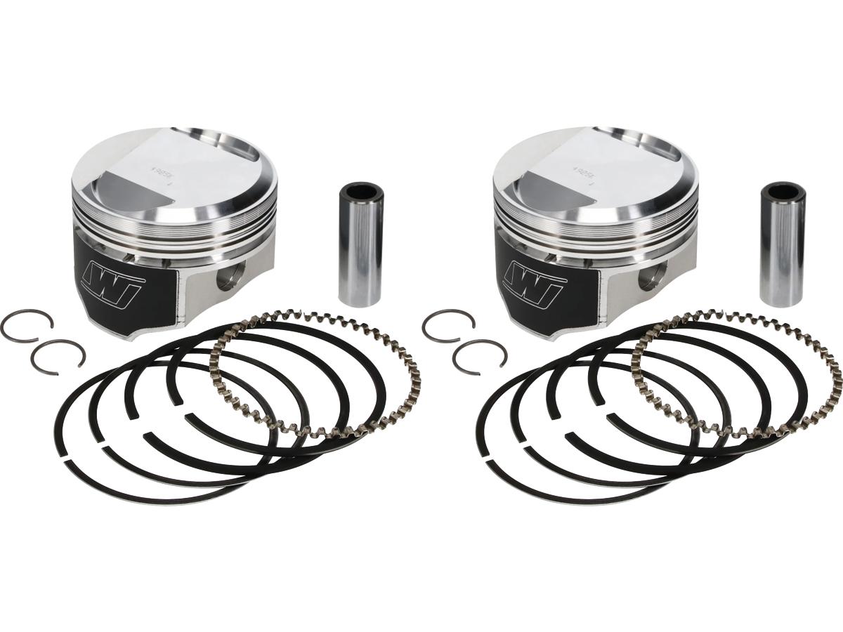 Wiseco Forged Piston Kit For Sportster Engines Stroke 4,250" Bore 3,538" (89,8652 Mm ), Positive Dome +12,9cc 10:1 +.040 Mm 1340 Ccm (80 Cui) Wiseco Default Title