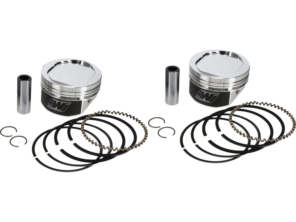 Wiseco Forged Conversion (Forged) Piston Kit For Sportster Stroke 3,813" Bore 3,498" (88,8492 Mm ), Inverted Dome 8,5cc 10:1 Std. Wiseco Default Title