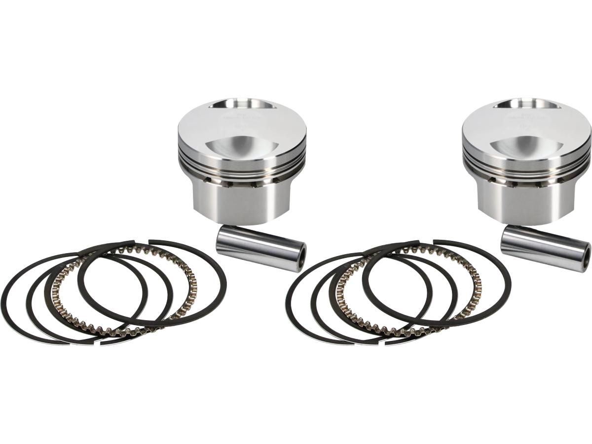Wiseco Forged Piston Kit For Sportster Engines Stroke 3,813" Bore 3,518" (89,3572 Mm ), Positive Dome +6cc 10.5:1 +.020 Mm 1200 Ccm (74 Cui) Wiseco Default Title