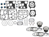 Wiseco Forged Piston Kit With Top End Gasket Kit Stroke 4,000" Bore 3,875" (98,425 Mm ), Positive Dome +14cc 10.5:1 Std. 1550 Ccm (95 Cui) Wiseco Default Title