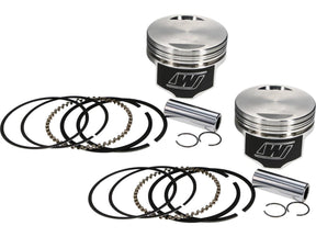 Wiseco Forged Piston Kit With Top End Gasket Kit Stroke 4,000" Bore 3,875" (98,425 Mm ), Positive Dome +14cc 10.5:1 Std. 1550 Ccm (95 Cui) Wiseco