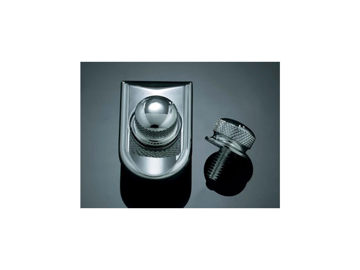 Kuryakyn Seat Screw &Amp; Beauty Cap Combo Kuryakyn