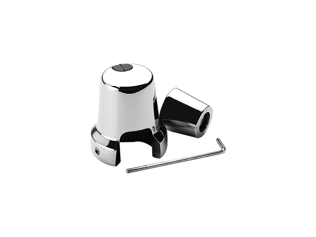 Kuryakyn Oil Pressure Sender Cover Chrome Kuryakyn Default Title