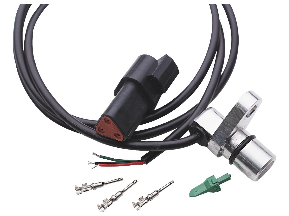 Thunder Heart Performance Transmission Speedometer Sensor, Chrome Billet Housing Speed Sensor Thunder Heart Performance Default Title