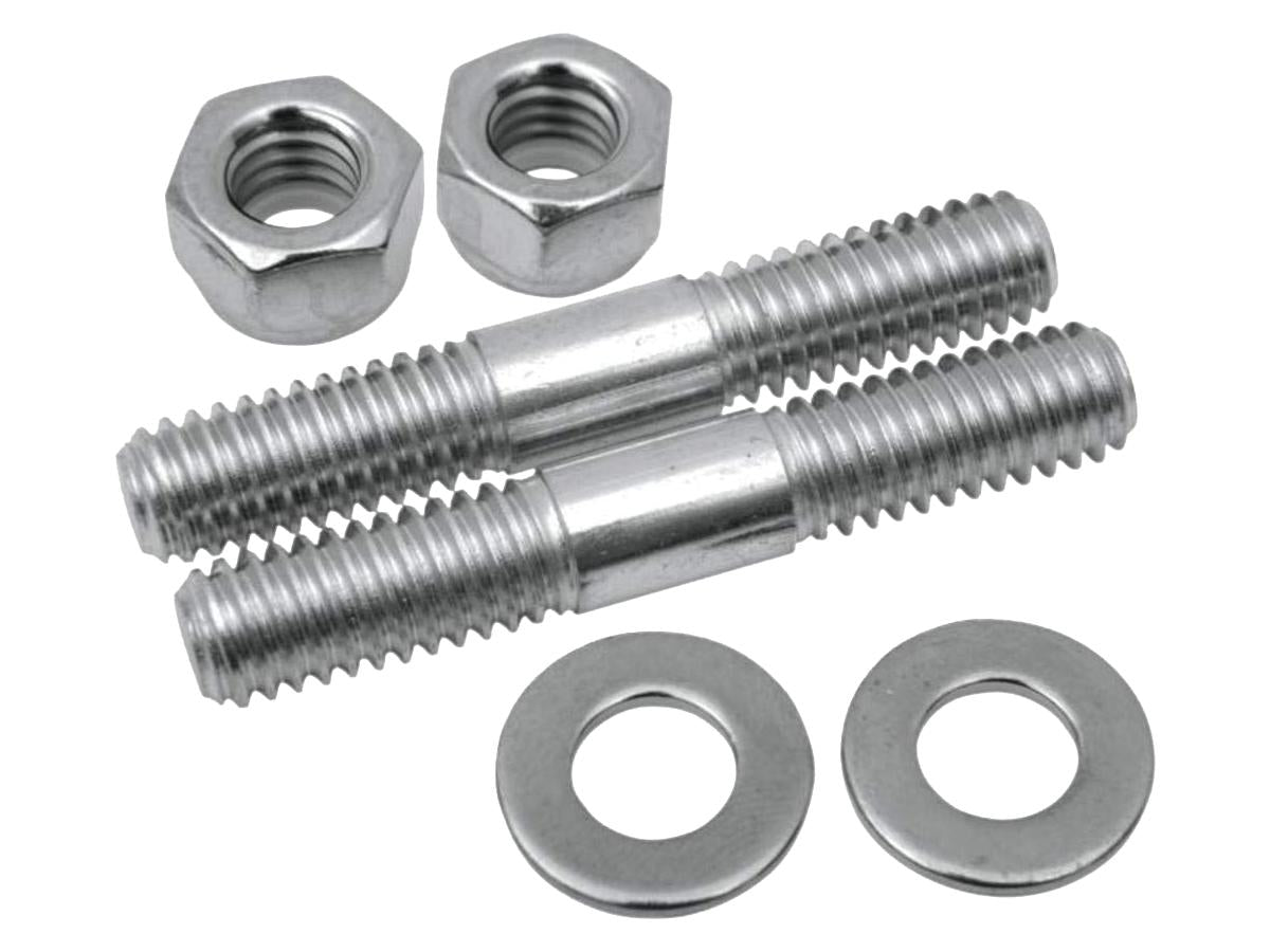 Colony Fork Slider Bottom Cap Stud And Nut Kit 47 77 Flh Wideglide Chrome Colony Default Title