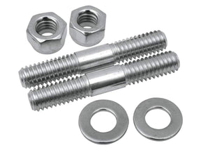 Colony Fork Slider Bottom Cap Stud And Nut Kit 47 77 Flh Wideglide Chrome Colony Default Title