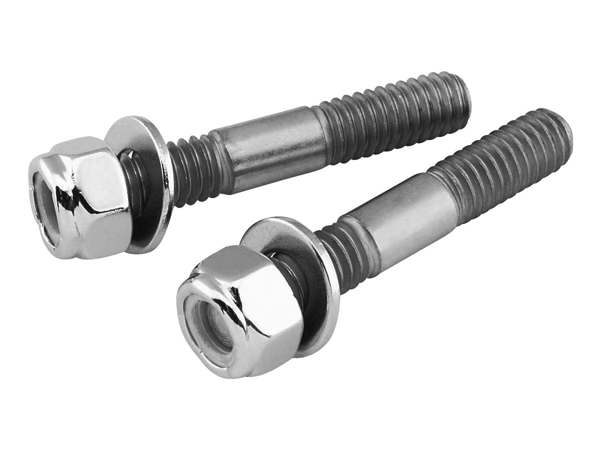 Colony Fork Slider Bottom Cap Stud And Nut Kit 73 Up Showa And Kayaba Chrome Colony Default Title