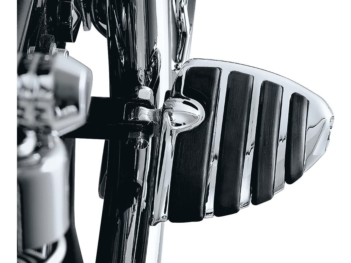 Kuryakyn Iso Wing Mini Floorboards With Male Mount Adapters Chrome Kuryakyn Default Title