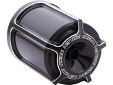 Arlen Ness Beveled Reusable Oil Filter Black Arlen Ness Default Title