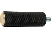 Arlen Ness Knurled Rubber Shift/Brake Peg Brass Arlen Ness Default Title