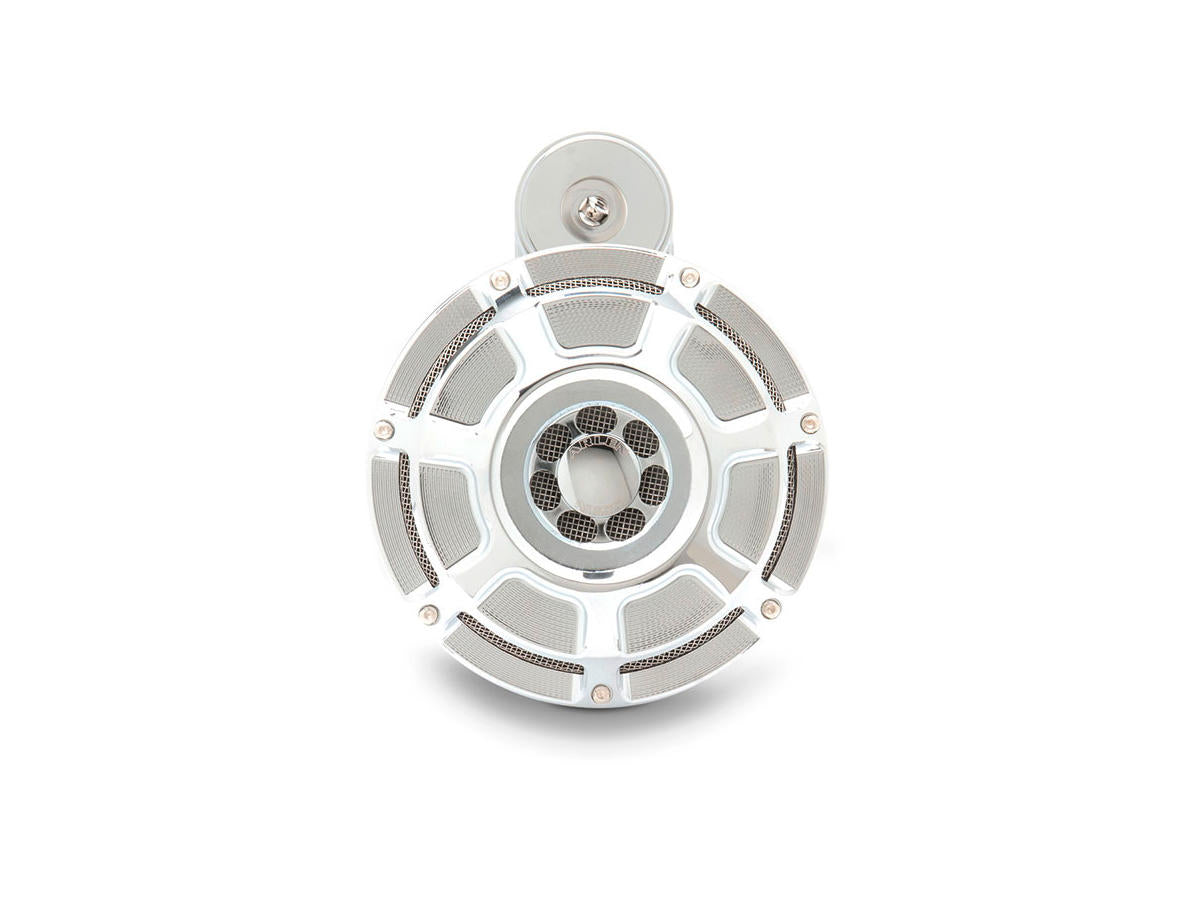 Arlen Ness Beveled Horn Kit, Chrome Horn Kit Arlen Ness