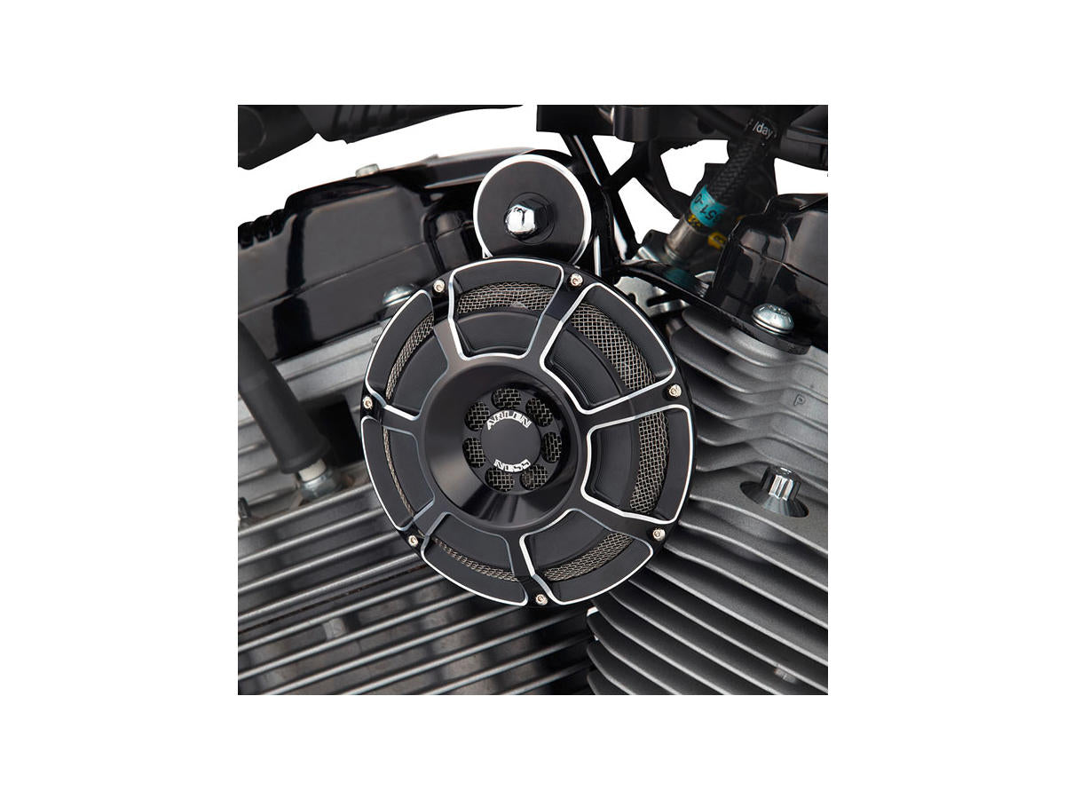 Arlen Ness Beveled Horn Kit, Black Horn Kit Arlen Ness Default Title