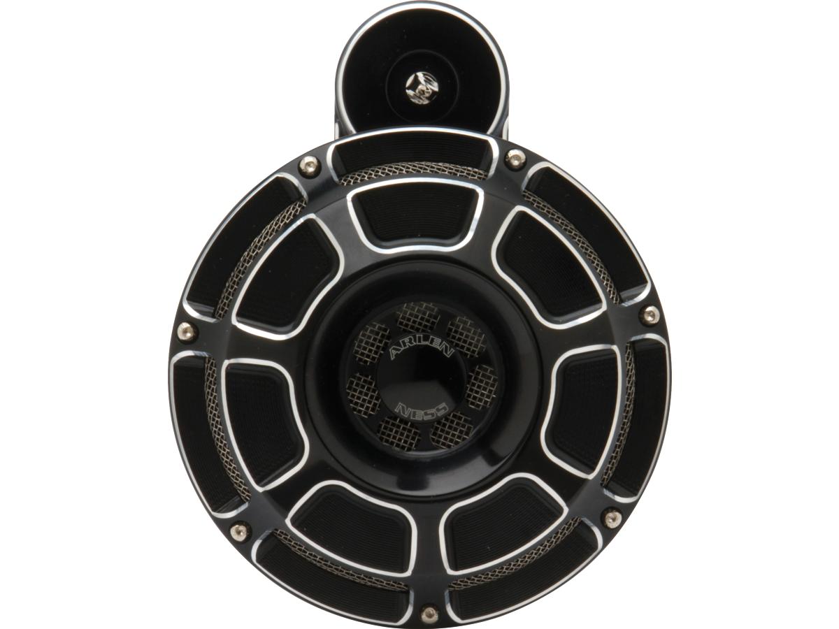 Arlen Ness Beveled Horn Kit, Black Horn Kit Arlen Ness Default Title