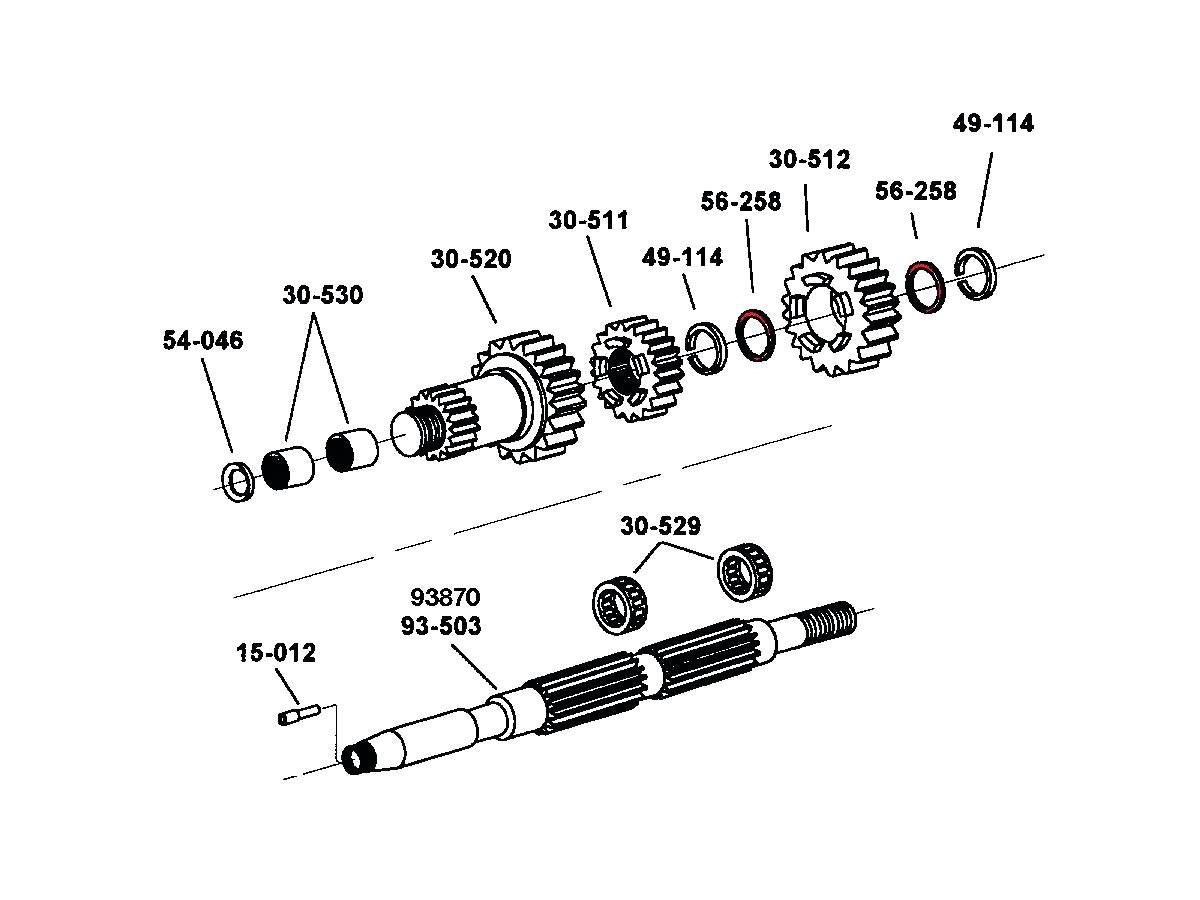 Cce Thrust Washer(5 Spd.Trans) Cce