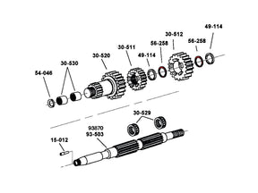 Cce Thrust Washer(5 Spd.Trans) Cce