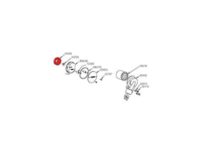 Cce Stock Ignition Rotor Cover Chrome Cce