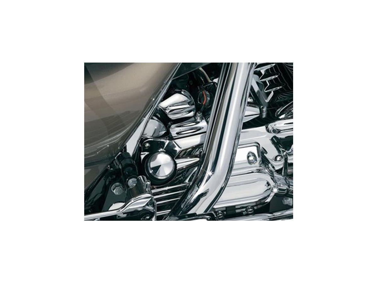 Kuryakyn Oil Filler Spout Cover Chrome Kuryakyn