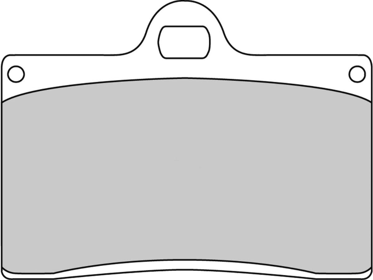 Ferodo Prp Replacement Brake Pads Organic Ferodo Default Title