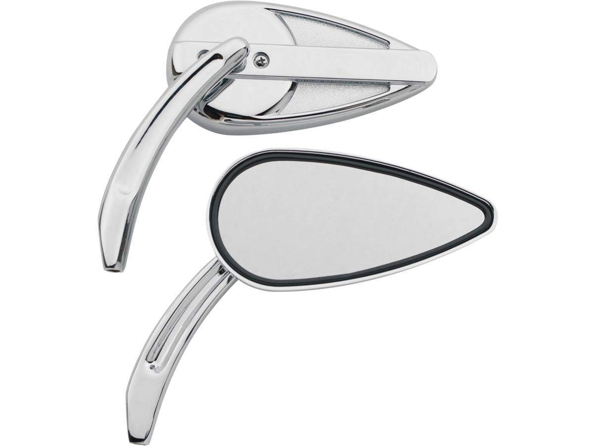 Cce Vintage Billet Mirror Chrome Cce Default Title