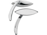 Cce Elliptical Billet Mirror Chrome Cce Default Title