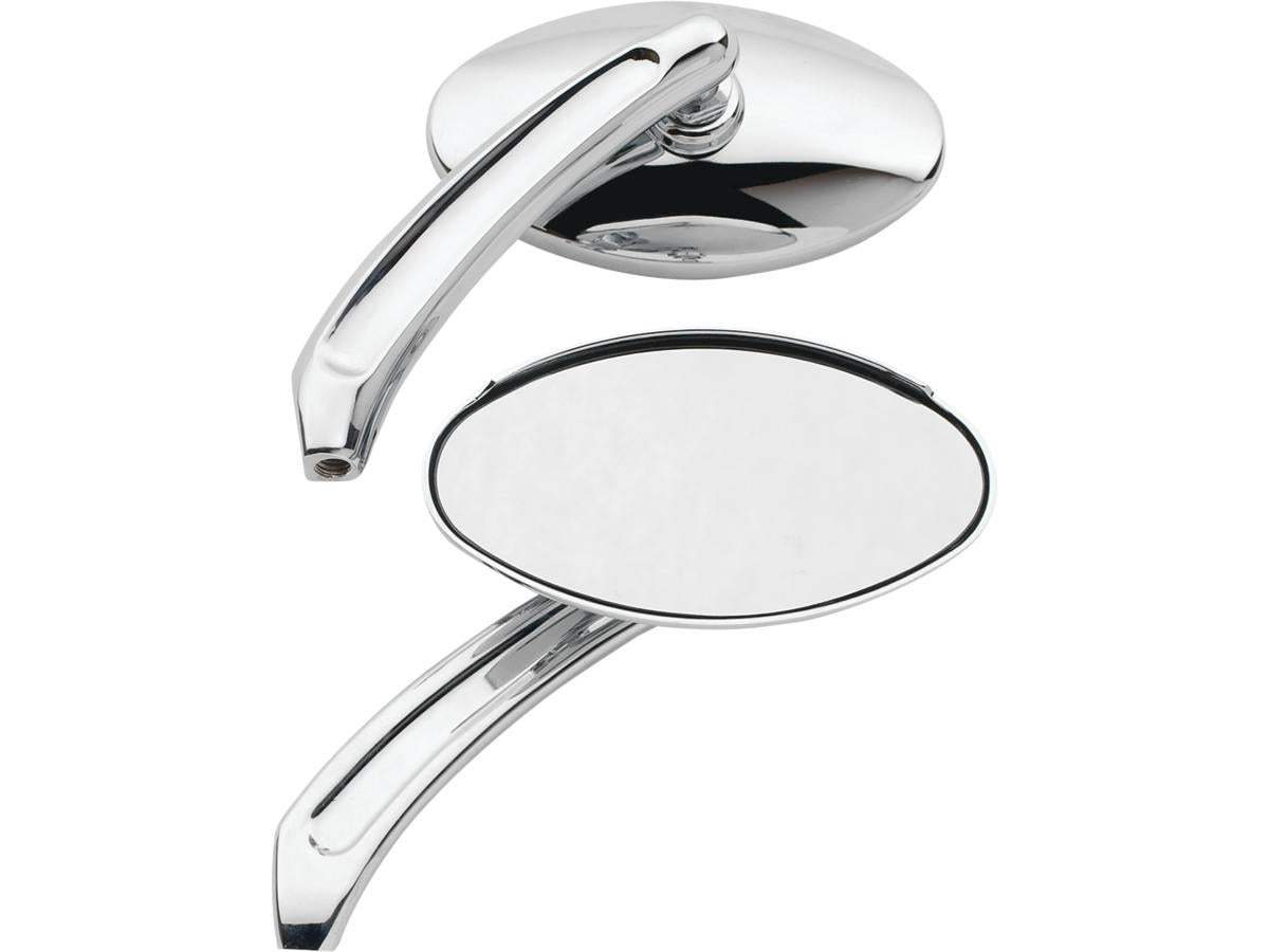 Cce Oval Billet Mirror Chrome Cce Default Title