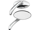 Cce Oval Billet Mirror Chrome Cce Default Title