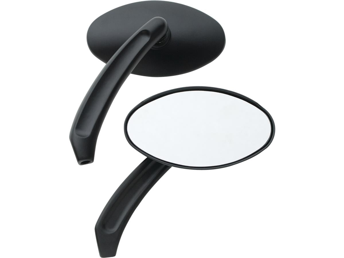 Cce Oval Billet Mirror Black Cce Default Title
