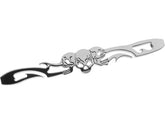 Cce Custom Billet Shifther Linkage 3 Skull Design Chrome Cce Default Title