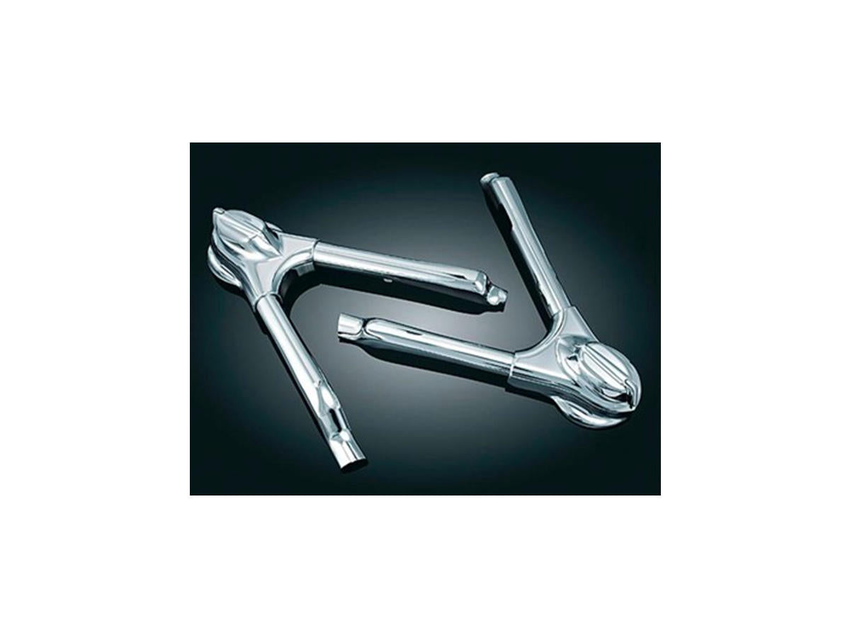 Kuryakyn Swingarm Cover Without Led Chrome Kuryakyn