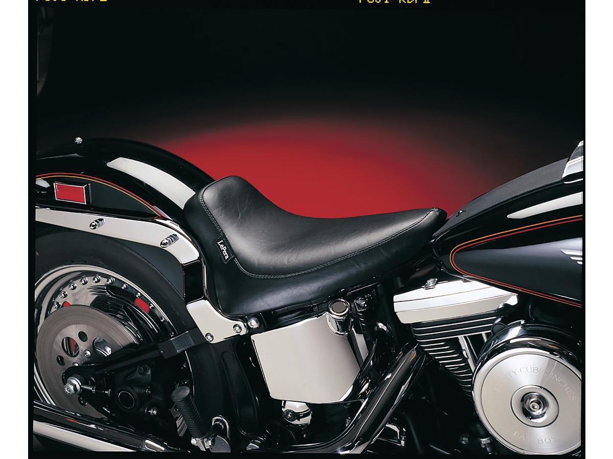 Le Pera Silhouette Smooth Solo Seat Black Vinyl Le Pera Default Title