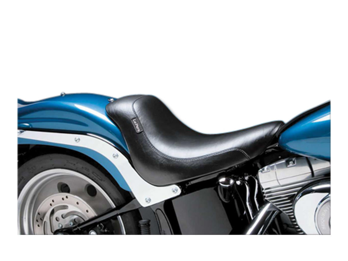 Le Pera Silhouette Smooth Solo Seat Black Vinyl Le Pera