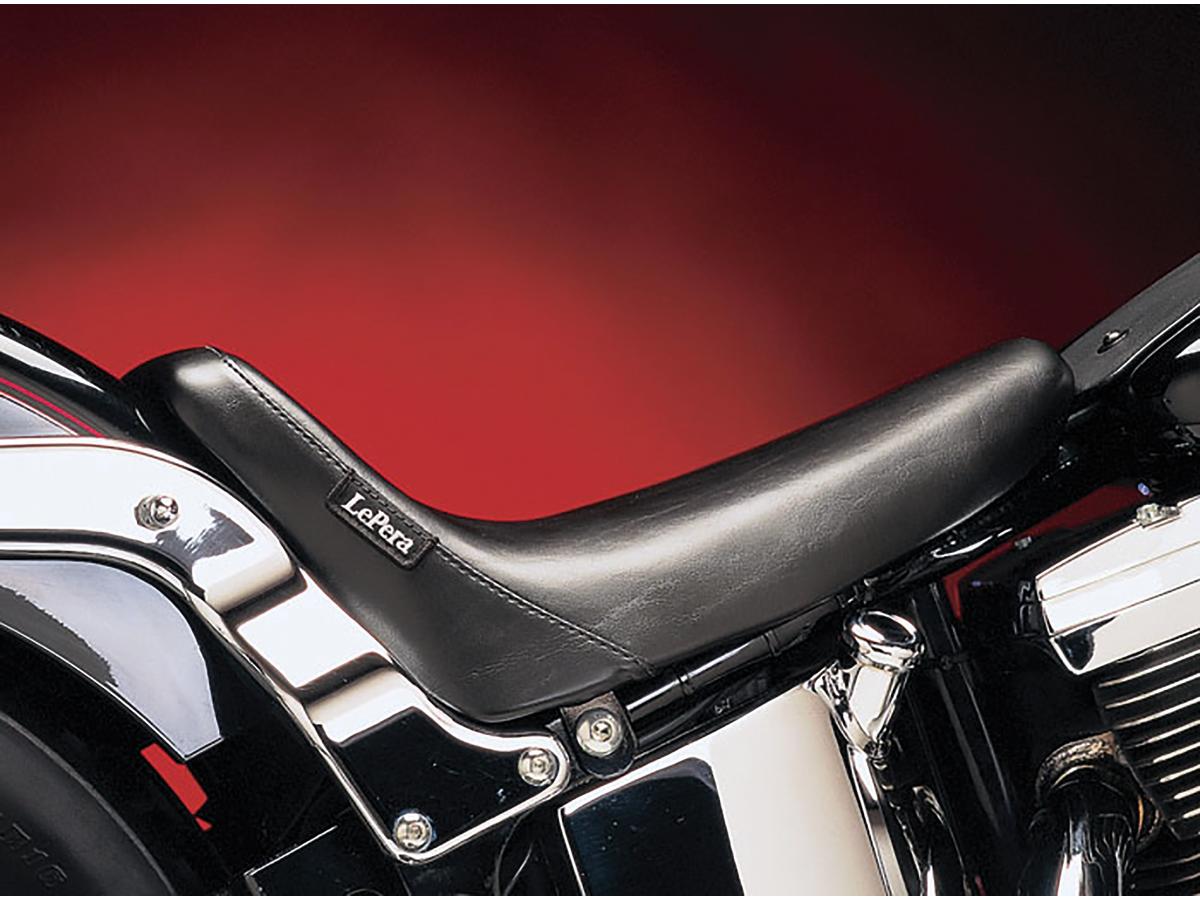 Le Pera Bare Bones Solo Seat Smooth Black Vinyl Le Pera Default Title