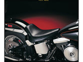 Le Pera Bare Bones Gel Solo Seat Smooth Black Vinyl Le Pera Default Title