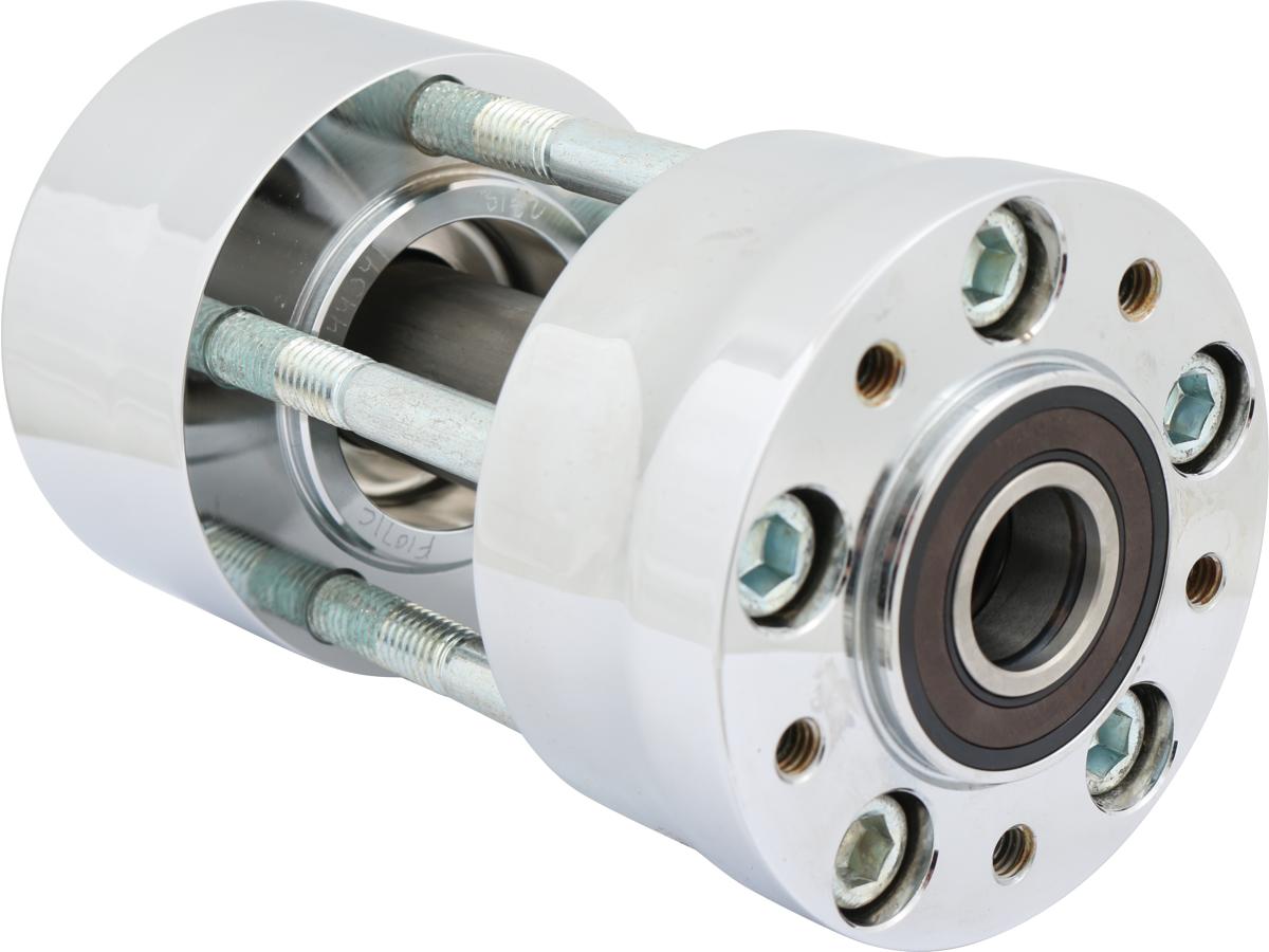 Rev Tech Rear Wheel Hub Chrome Non Abs Dual Flange Rev Tech