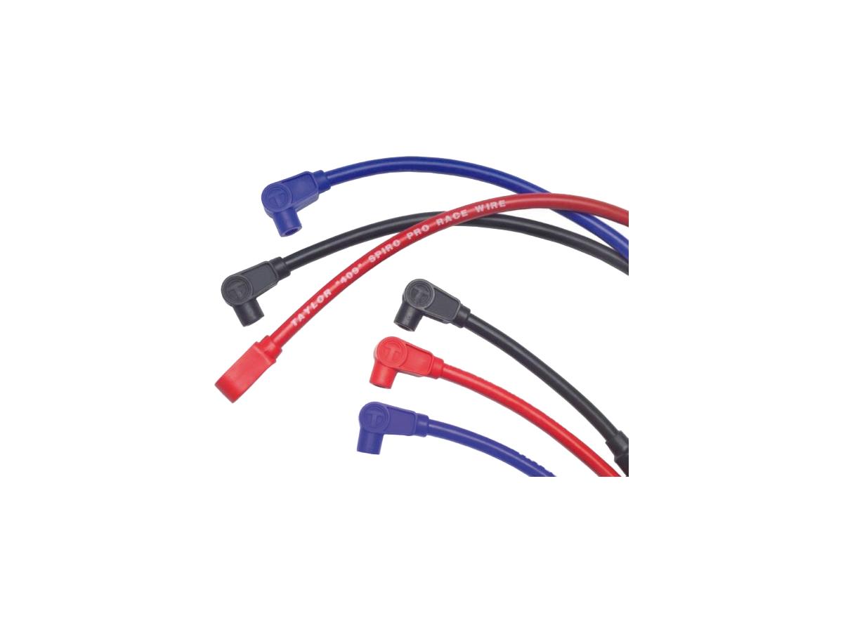 Taylor Cable Products 409 Pro Race 10,4mm Ignition Wires Blue Taylor Cable Products Default Title
