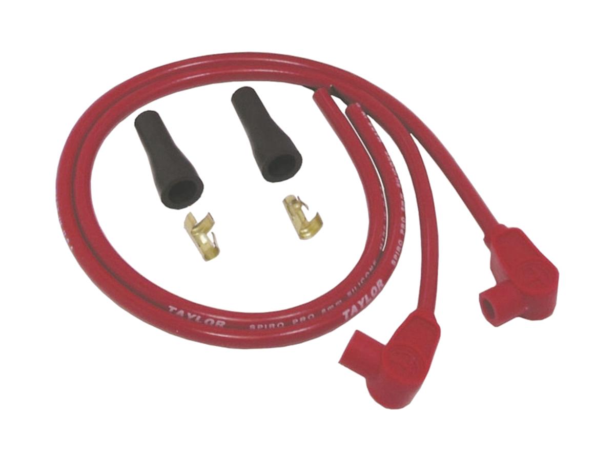 Taylor Cable Products Pro Spark 8mm High Performance Universal Spark Plug Wire Set Red Taylor Cable Products Default Title