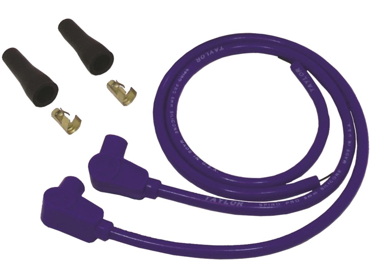 Taylor Cable Products Pro Spark 8mm High Performance Universal Spark Plug Wire Set Blue Taylor Cable Products Default Title