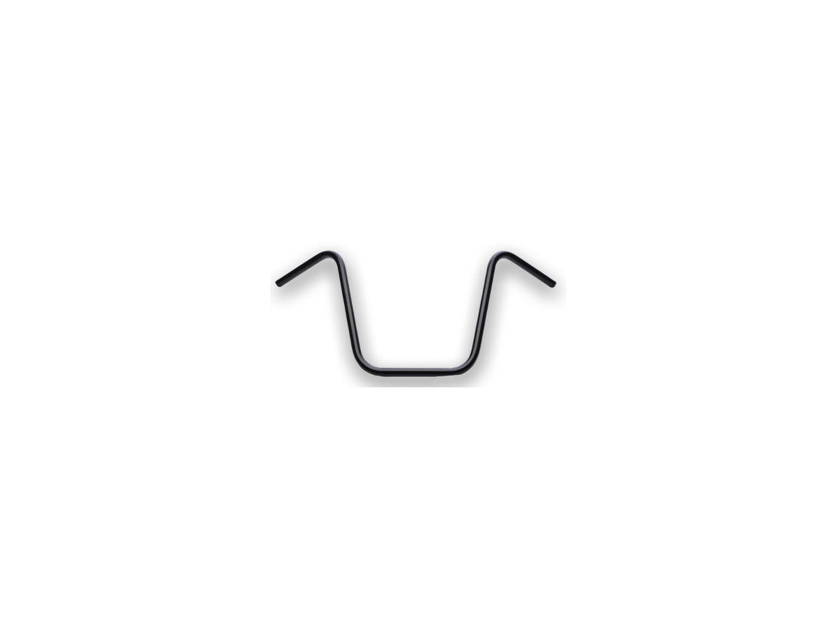 Santee 16 Ape Hanger Handlebar Dimpled Black Powder Coated 1" Throttle Cables Santee Default Title