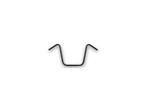 Santee 16 Ape Hanger Handlebar Dimpled Black Powder Coated 1" Throttle Cables Santee Default Title