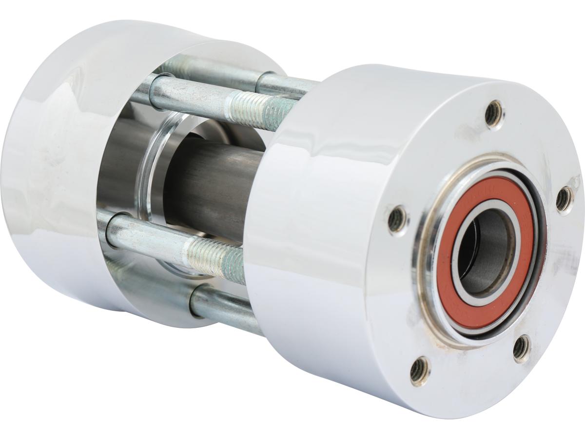 Rev Tech Dual Rotor Abs Front Wheel Hub Chrome Abs Dual Flange Rev Tech Default Title